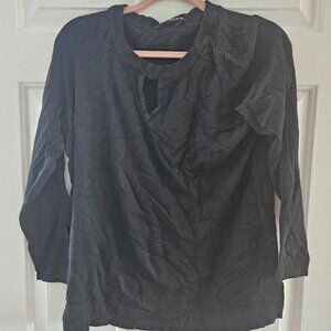 Torrid Black Keyhole Sweater